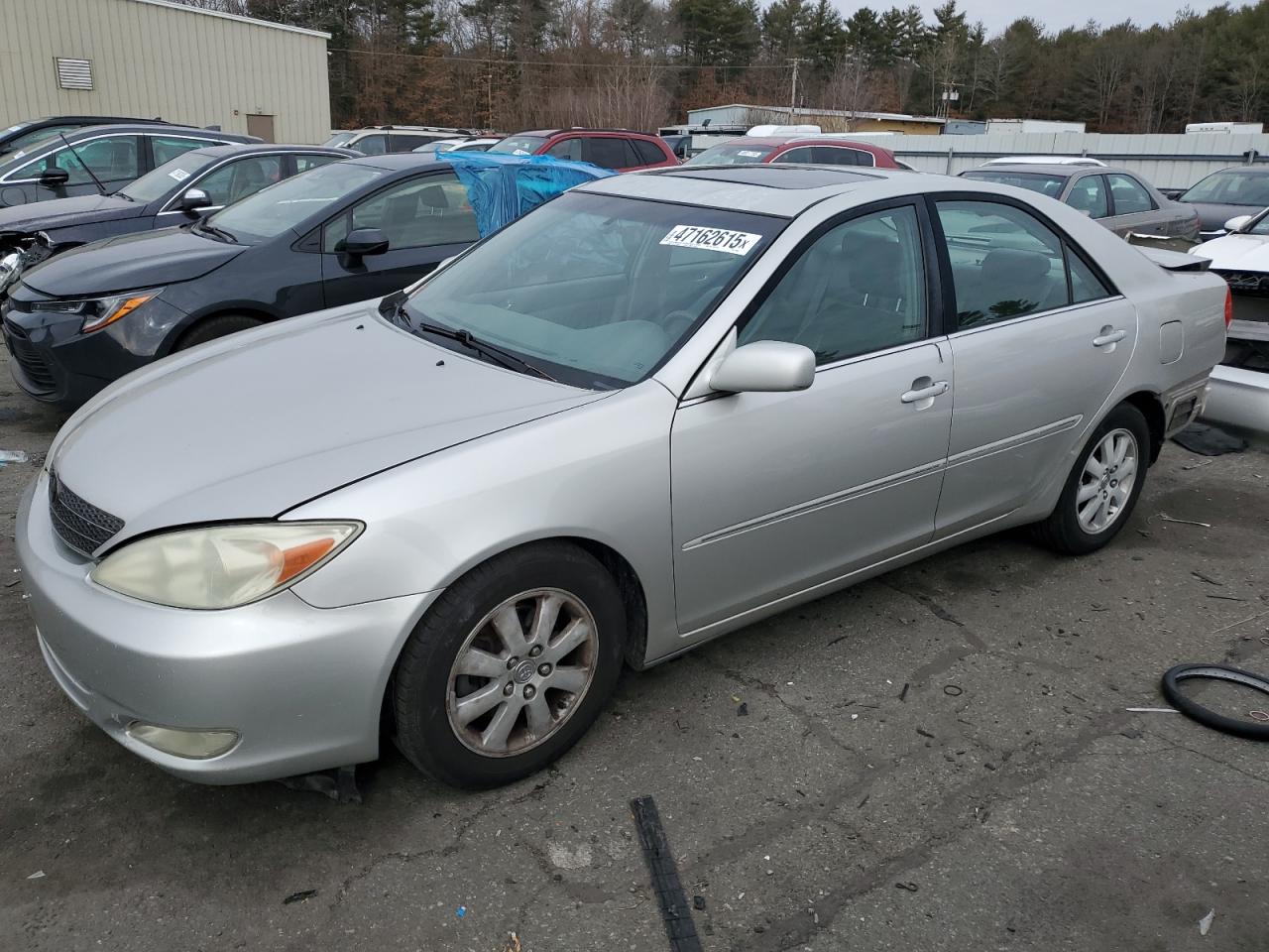 2004 Toyota Camry VIN 4T1BF30K74U570565