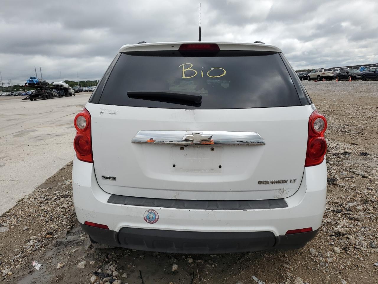 2012 Chevrolet Equinox VIN 2GNALDEK5C6111269 Copart auction photo, front end / side damage thumbnail 6