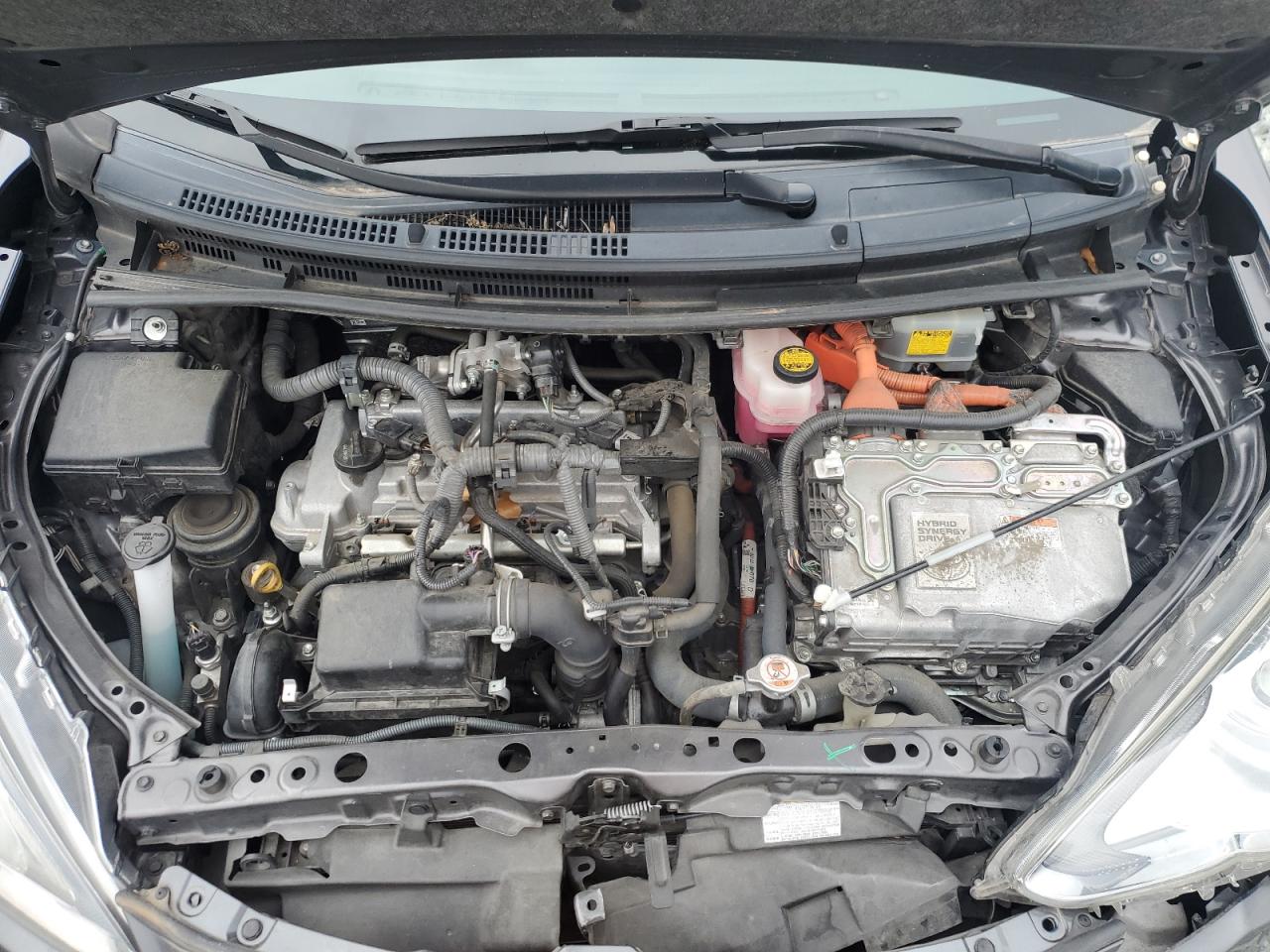 2016 Toyota Prius VIN JTDKDTB36G1589338 Copart auction photo, front end / minor dent/scratches damage thumbnail 11