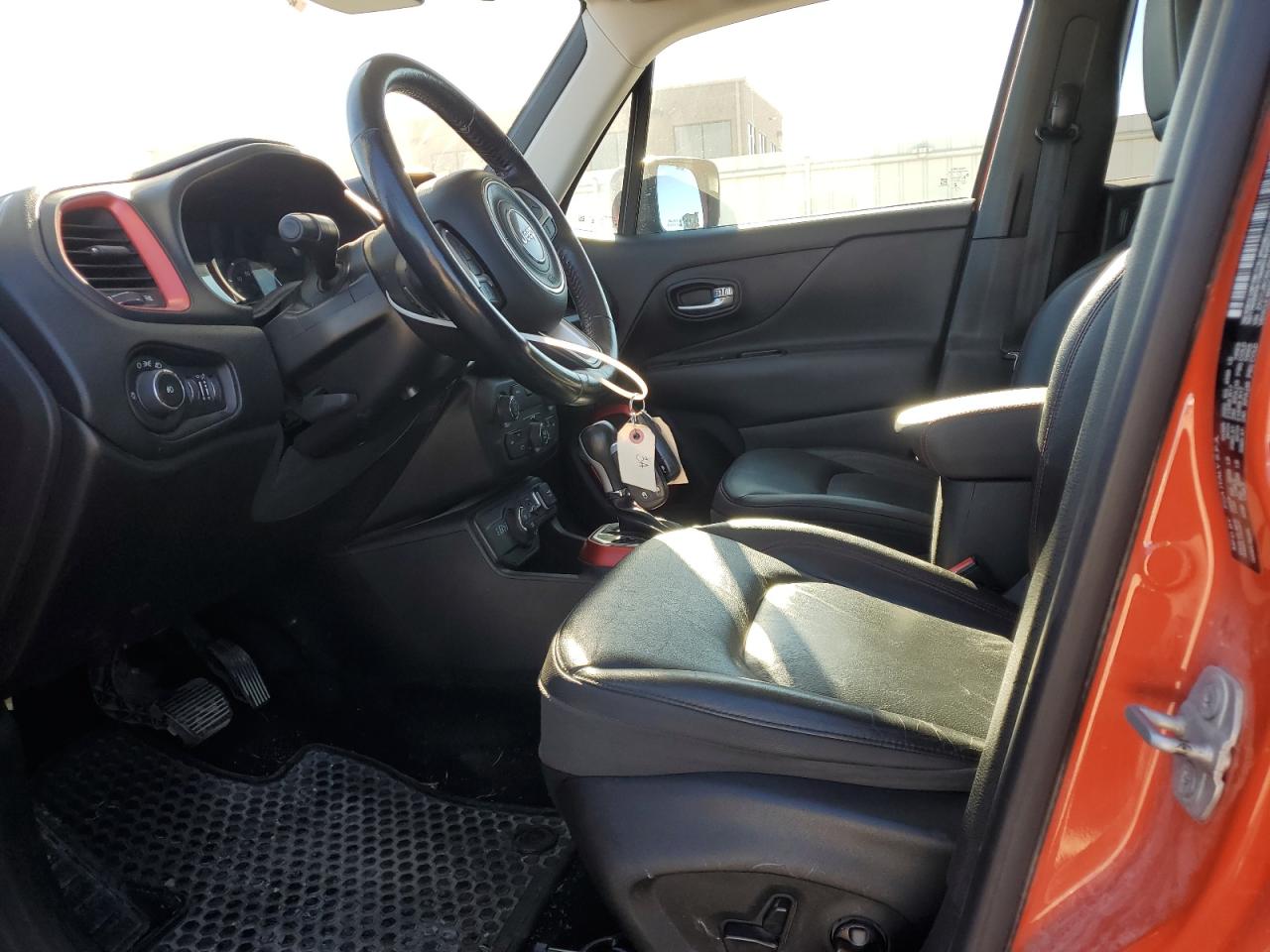 2018 Jeep Renegade VIN ZACCJBCB9JPH18600 Copart auction photo, front end damage thumbnail 7