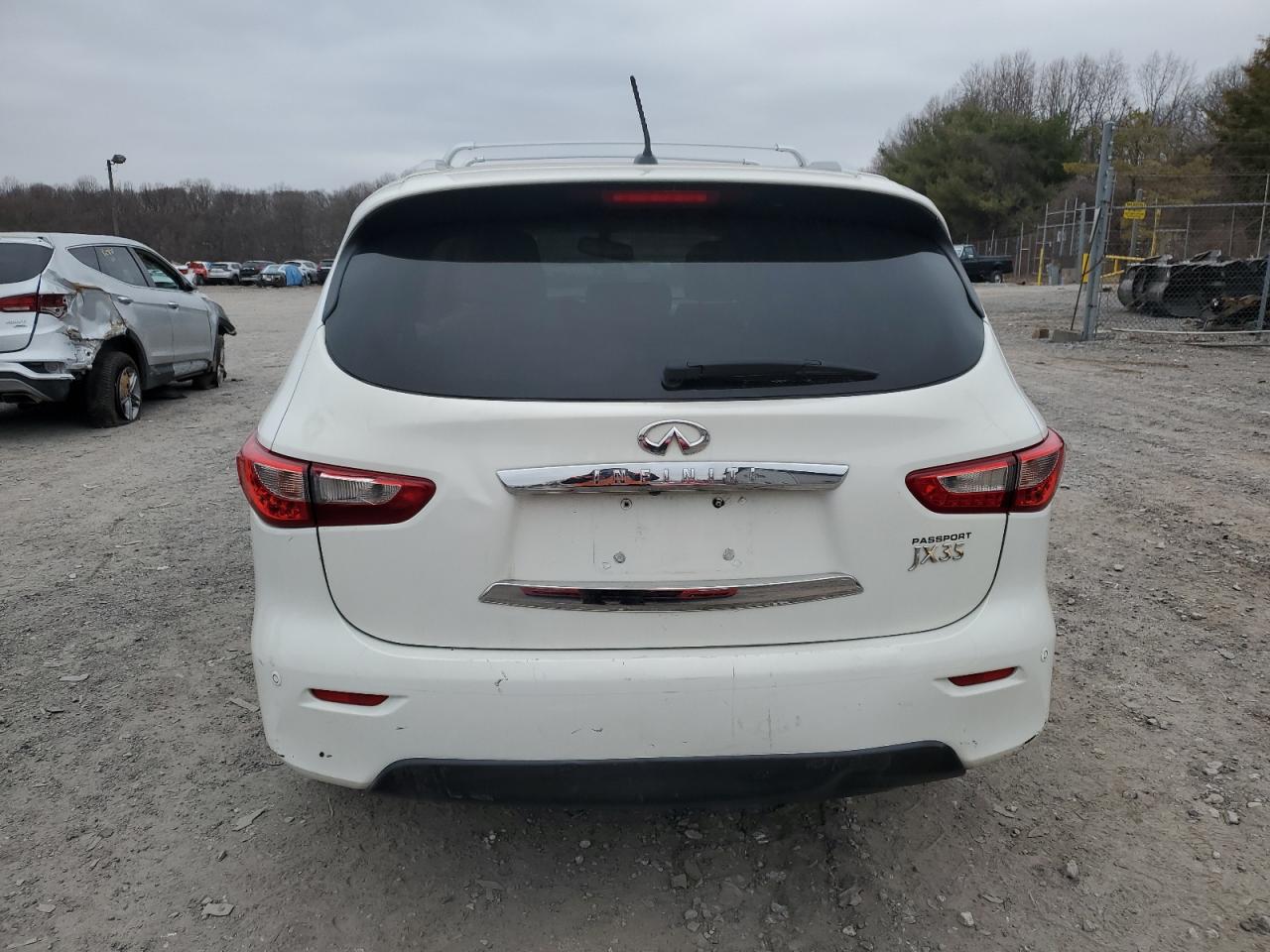 2013 Infiniti JX VIN 5N1AL0MM9DC336836 Copart auction photo, side / all over damage thumbnail 6