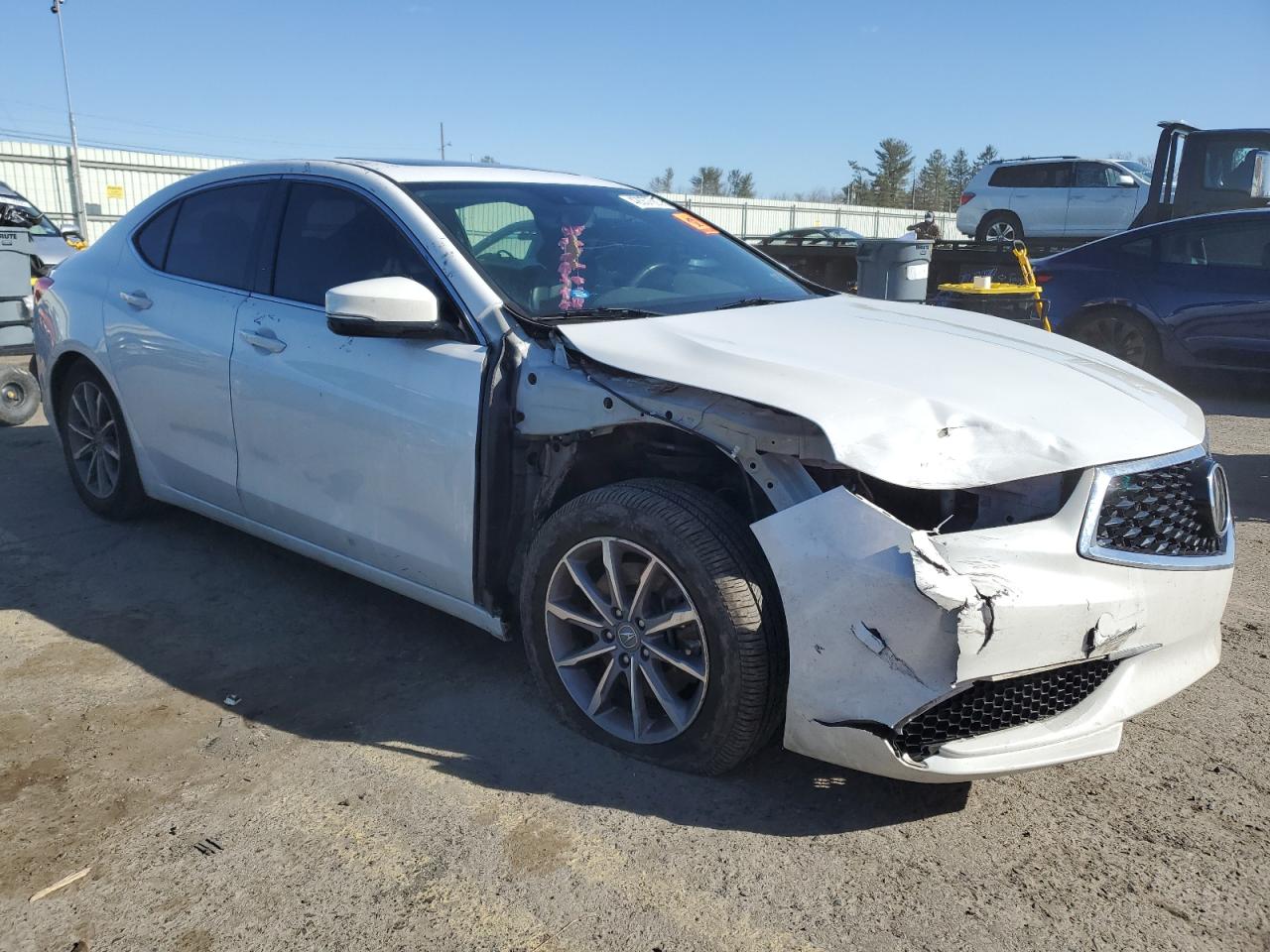 2019 Acura TLX VIN 19UUB1F35KA002814 Copart auction photo, front end damage thumbnail 4