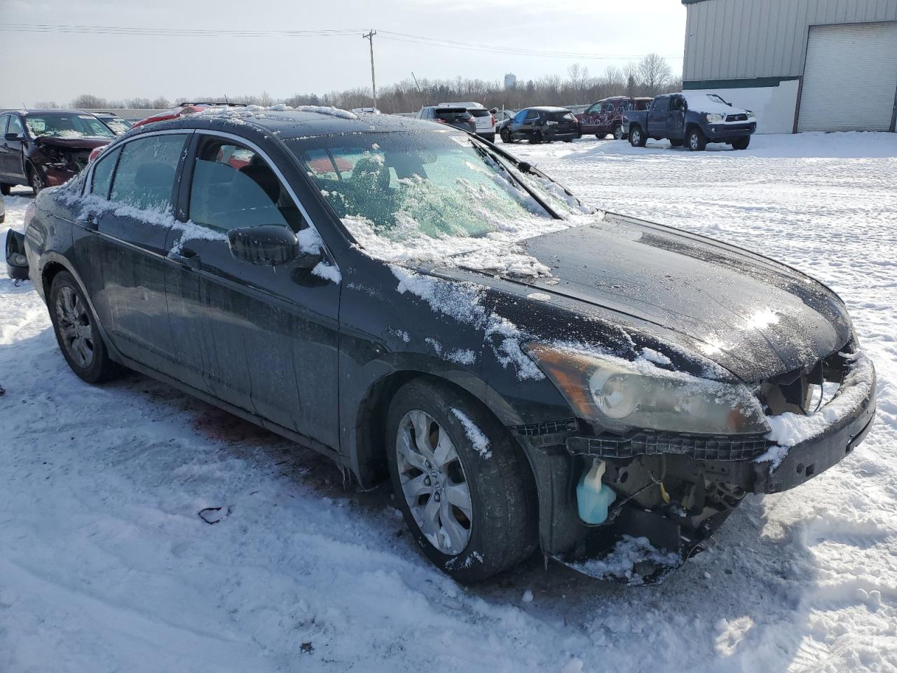 2008 Honda Accord VIN 1HGCP26818A048003 Copart auction photo, front end damage thumbnail 4