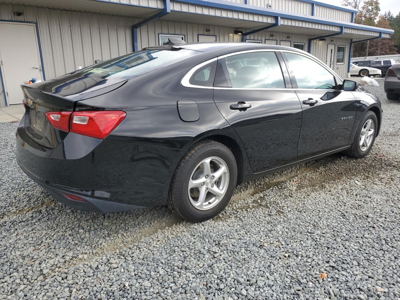 2018 Chevrolet Malibu VIN 1G1ZB5ST6JF202385 Copart auction photo, side damage thumbnail 3