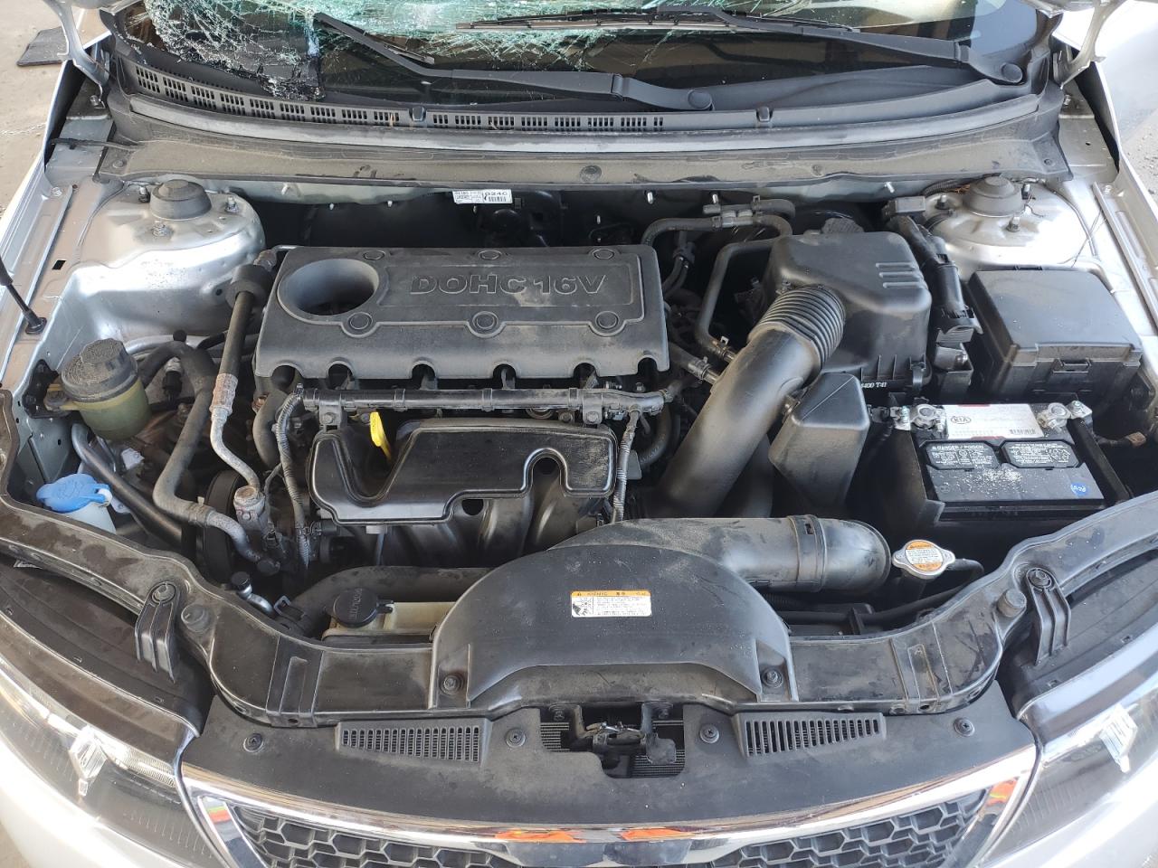 2011 KIA Forte VIN KNAFU4A27B5449975 Copart auction photo, top/roof / water/flood damage thumbnail 11