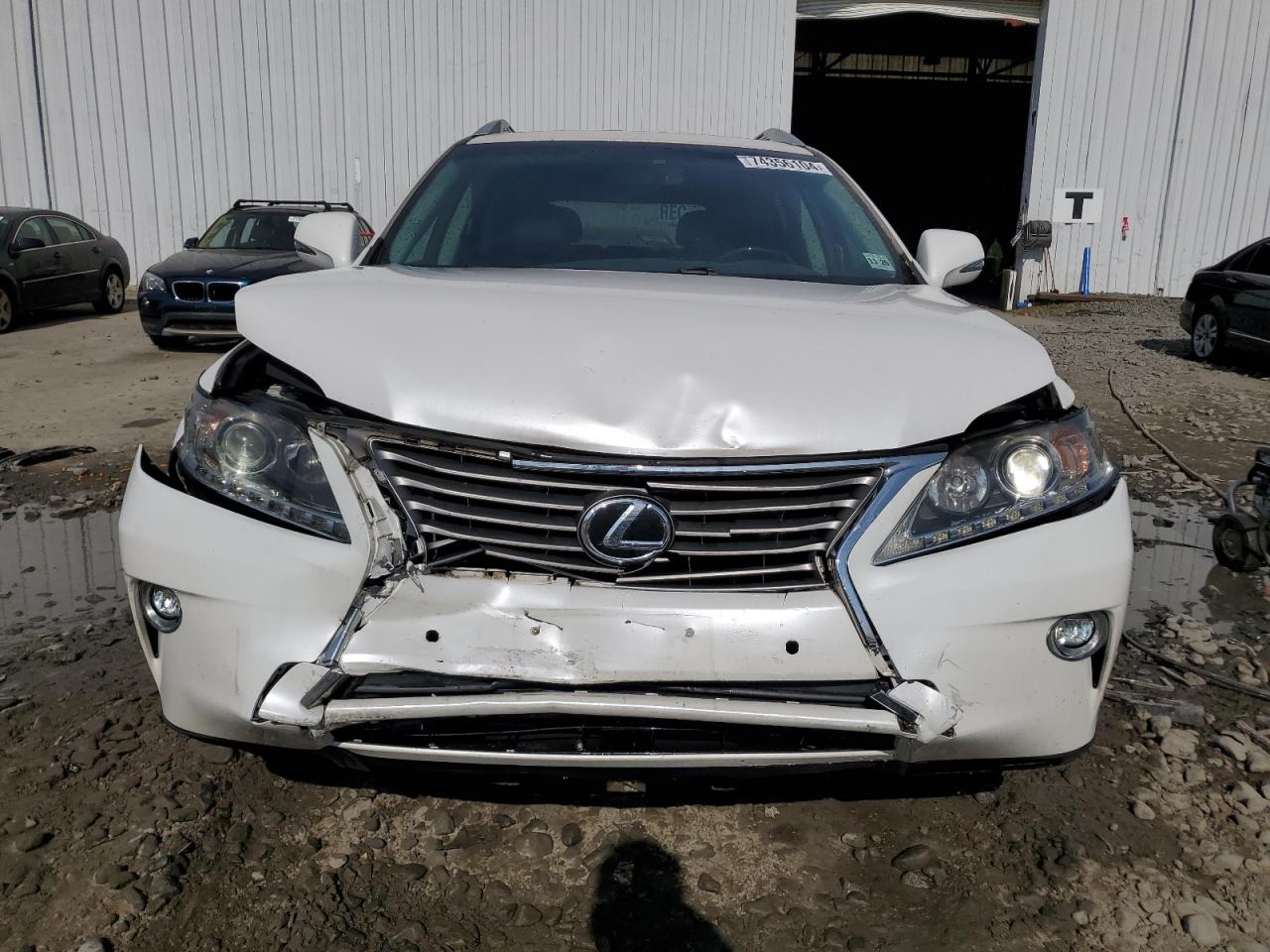 2015 Lexus RX VIN 2T2BK1BA1FC341528 Copart auction photo, front end damage thumbnail 5
