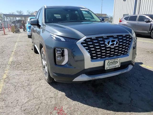 2021 Hyundai Palisade VIN KM8R34HE4MU217907 Copart auction photo, rear end damage thumbnail 15