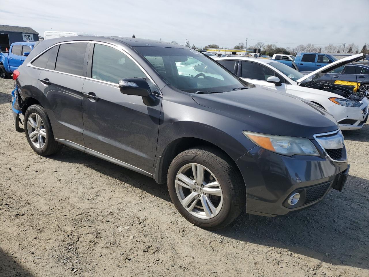 2013 Acura RDX VIN 5J8TB4H54DL014259 Copart auction photo, rear end damage thumbnail 4