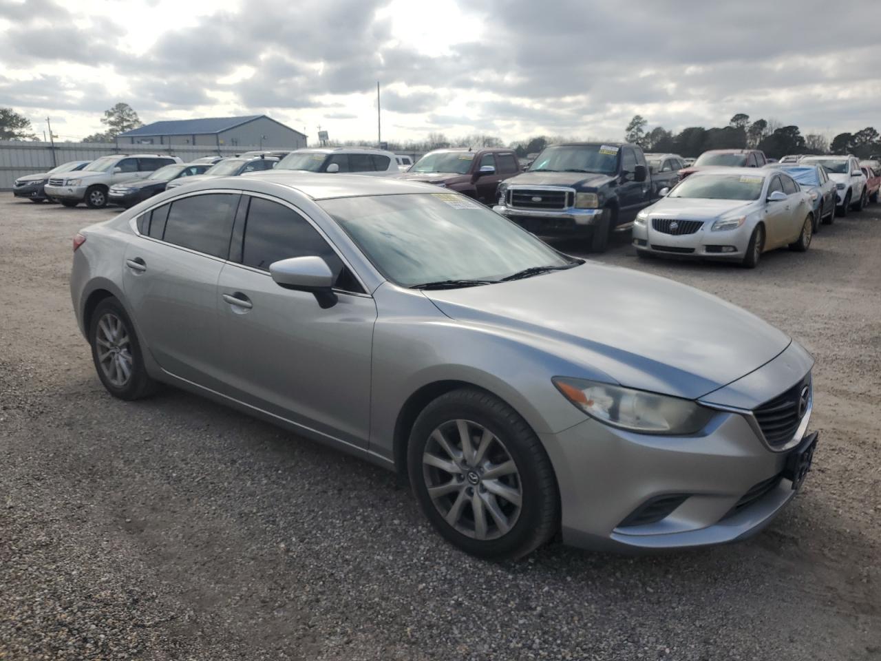 2015 Mazda 6 VIN JM1GJ1U51F1208902 Copart auction photo, side damage thumbnail 4