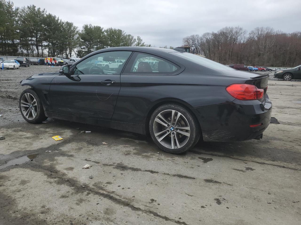2014 BMW 4er VIN WBA3N5C51EF715759 Copart auction photo, front end damage thumbnail 2