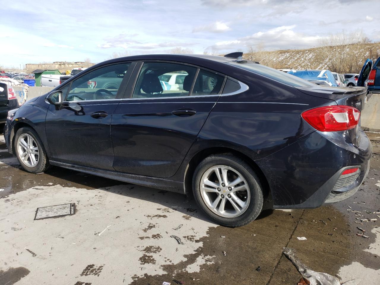 2016 Chevrolet Cruze VIN 1G1BE5SM1G7247870 Copart auction photo, side / hail damage thumbnail 2