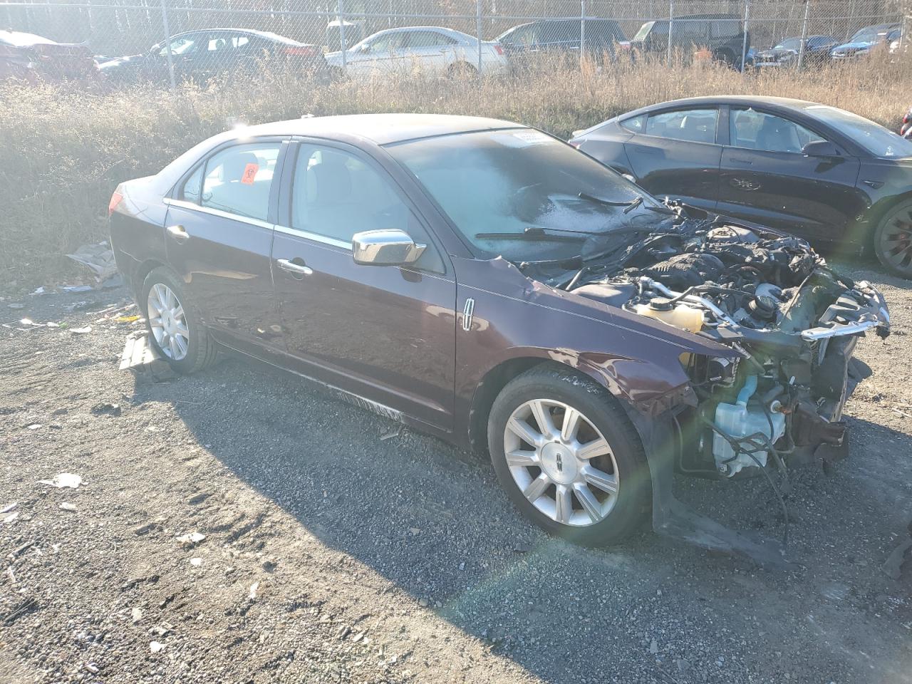 2011 Lincoln MKZ VIN 3LNHL2GC0BR762085 Copart auction photo, burn - engine / front end damage thumbnail 4