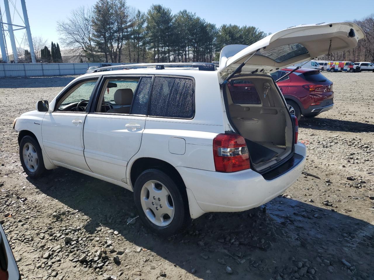 2005 Toyota Highlander VIN JTEEP21A850089999 Copart auction photo, front end damage thumbnail 2