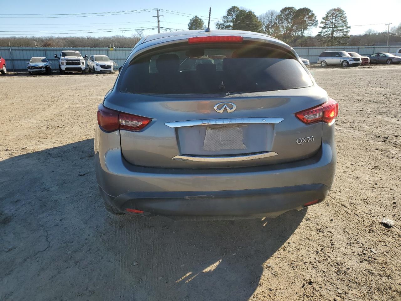 2017 Infiniti QX70 VIN JN8CS1MW1HM413193 Copart auction photo, normal wear damage thumbnail 6