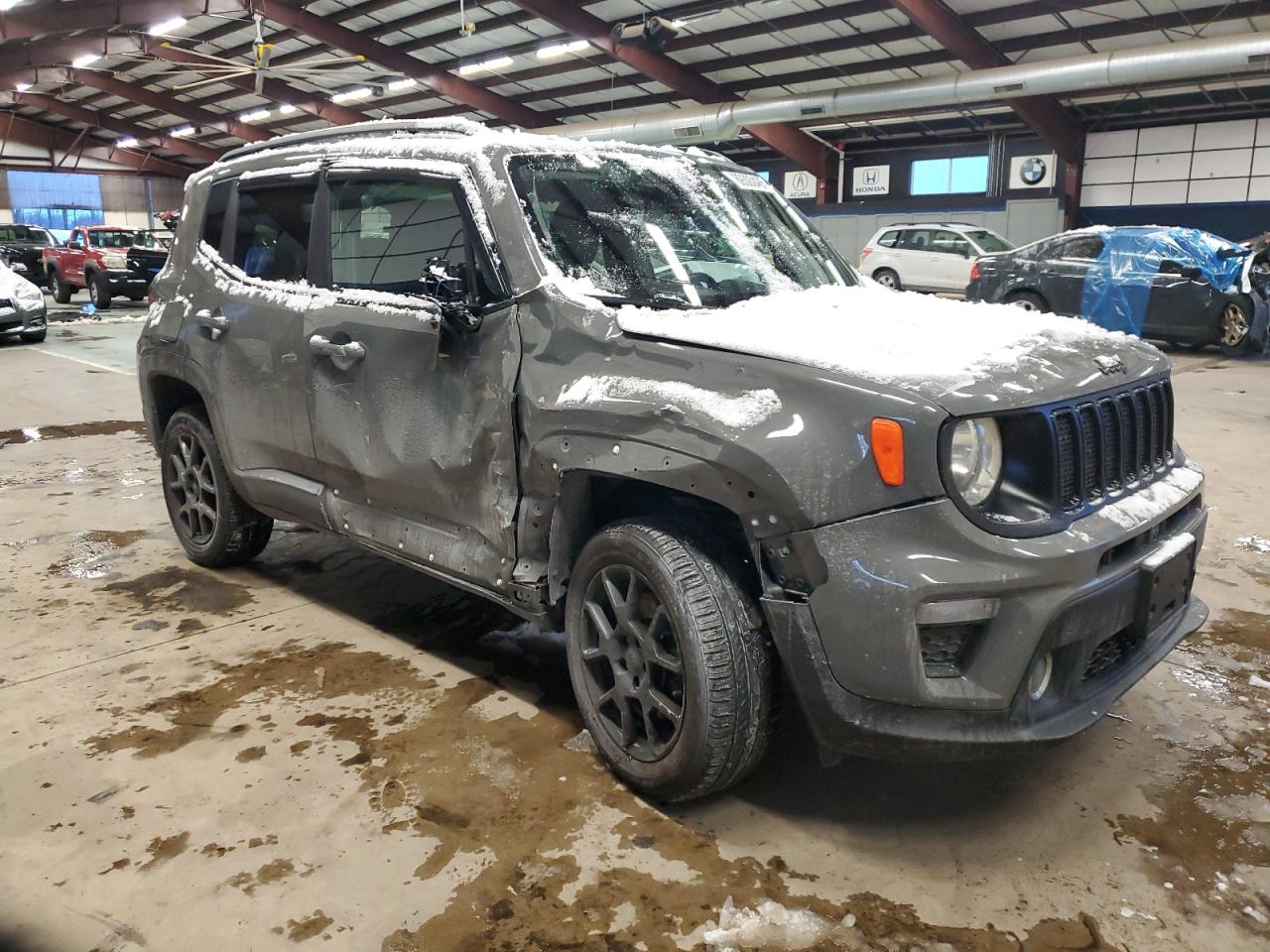 2020 Jeep Renegade VIN ZACNJBBBXLPL87892 Copart auction photo, side / front end damage thumbnail 4