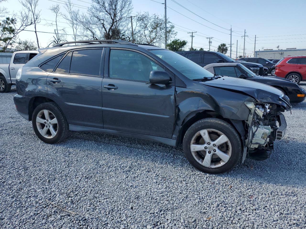 2007 Lexus RX VIN 2T2HK31U47C046636 Copart auction photo, front end damage thumbnail 4