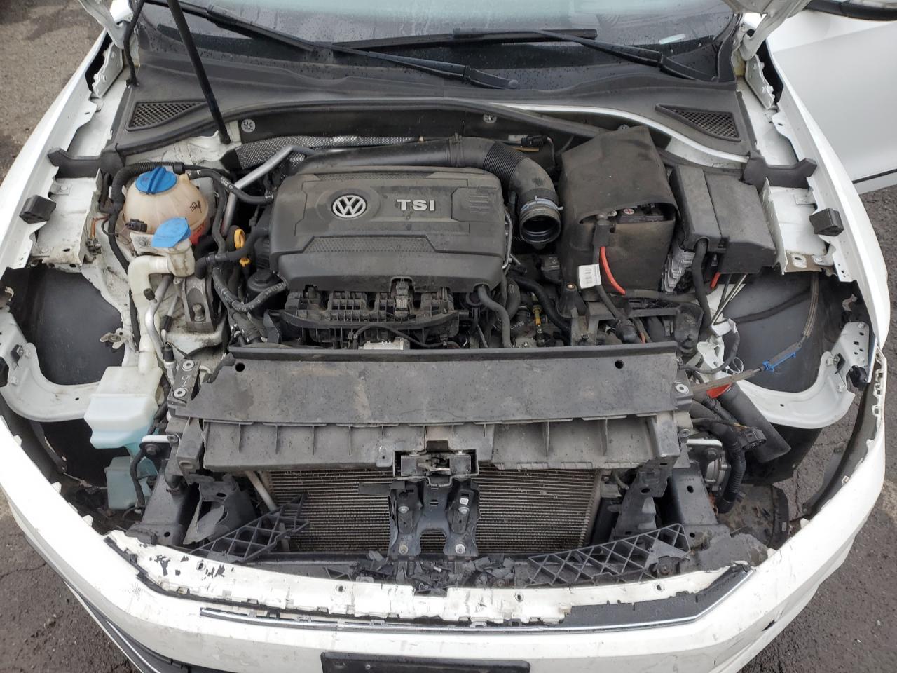2017 Volkswagen Passat VIN 1VWBT7A37HC020741 Copart auction photo, front end damage thumbnail 11