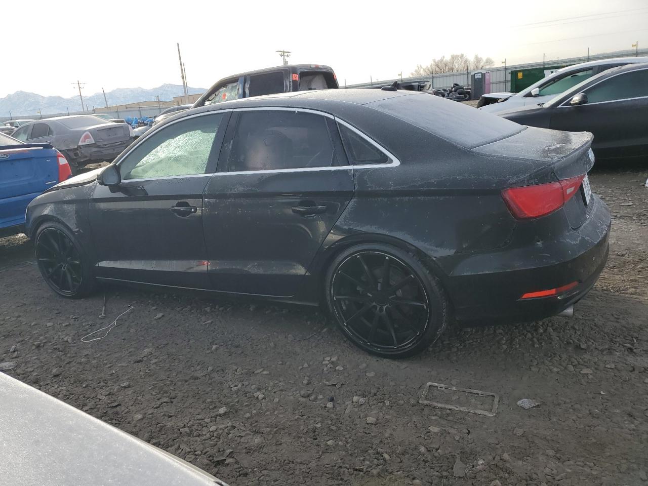 2015 Audi A3 VIN WAUEFGFF1F1132936 Copart auction photo, front end damage thumbnail 2