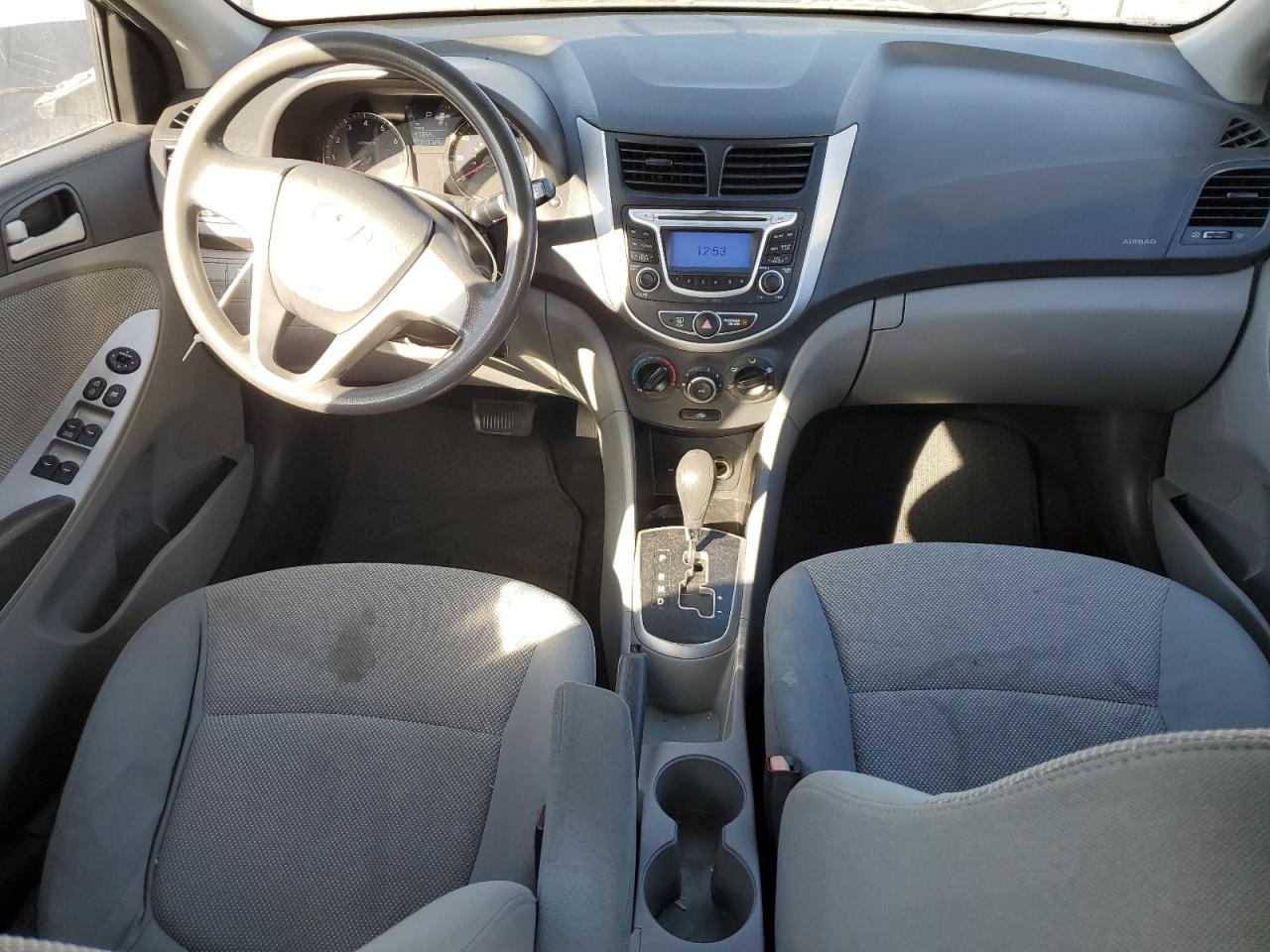 2013 Hyundai Accent VIN KMHCT4AE3DU482561 Copart auction photo, front end / undercarriage damage thumbnail 8