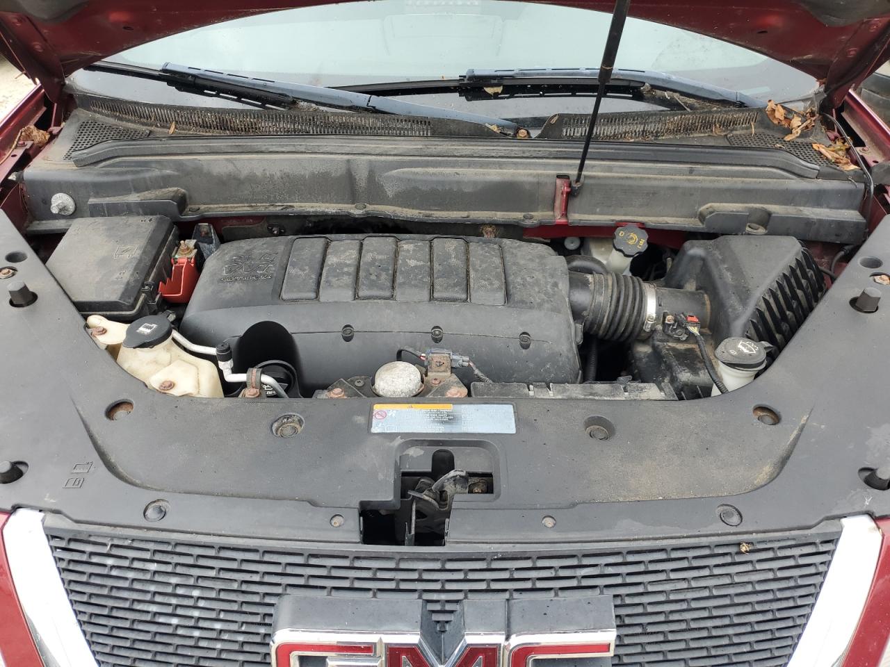 2012 GMC Acadia VIN 1GKKVPED4CJ193500 Copart auction photo, rear end damage thumbnail 12