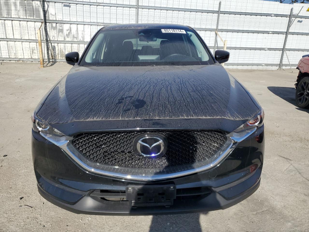 2021 Mazda CX-5 VIN JM3KFACM1M1306322 Copart auction photo, rear end / side damage thumbnail 5