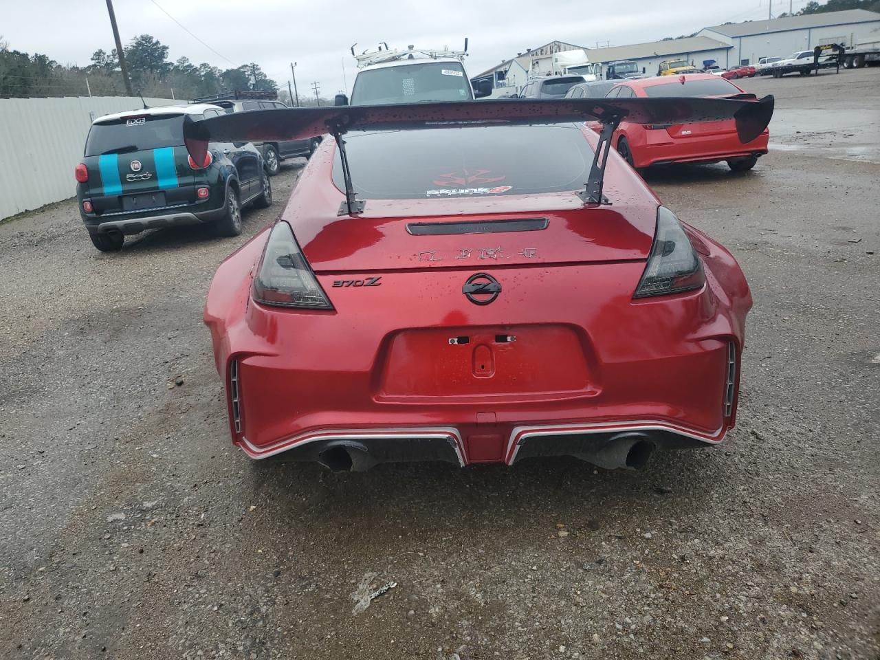 2011 Nissan 370Z VIN JN1AZ4EH5BM551863 Copart auction photo, front end / side damage thumbnail 6