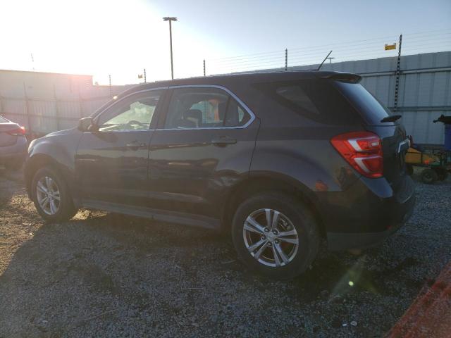 2016 Chevrolet Equinox VIN 2GNFLEEK3G6165896 Copart auction photo, side damage thumbnail 2