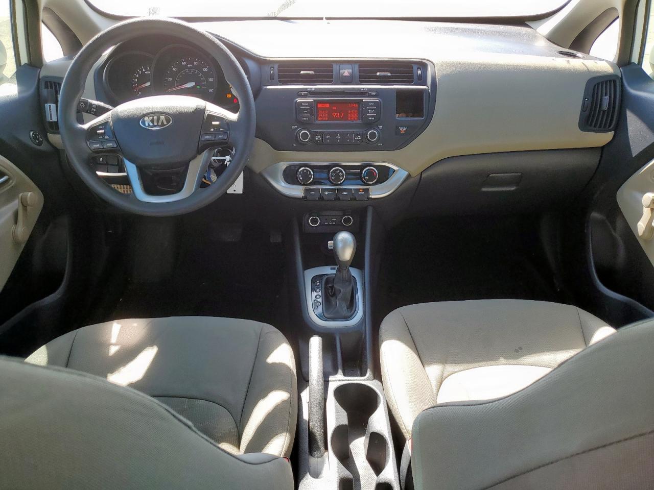 2015 KIA Rio VIN KNADM4A36F6502827 Copart auction photo, minor dent/scratches damage thumbnail 8