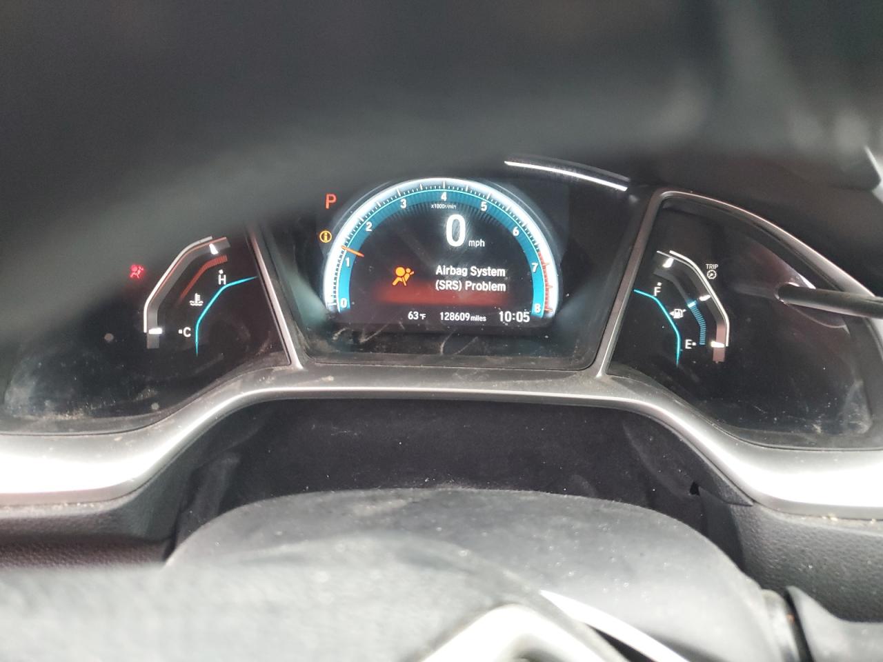 2017 Honda Civic VIN 19XFC2F77HE065660 Copart auction photo, front end damage thumbnail 9