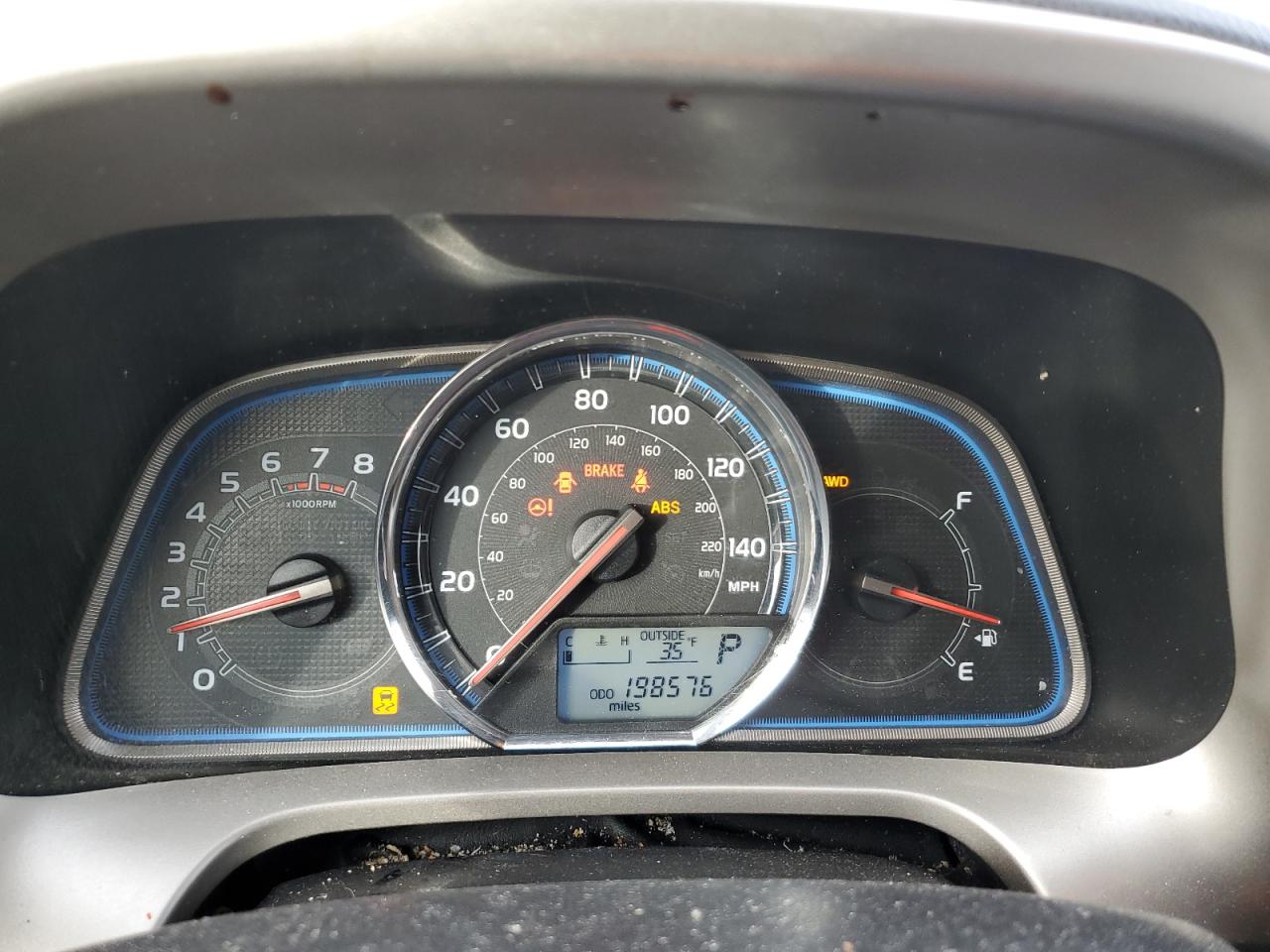 2014 Toyota RAV 4 VIN 2T3DFREV0EW207497 Copart auction photo, rear end damage thumbnail 9