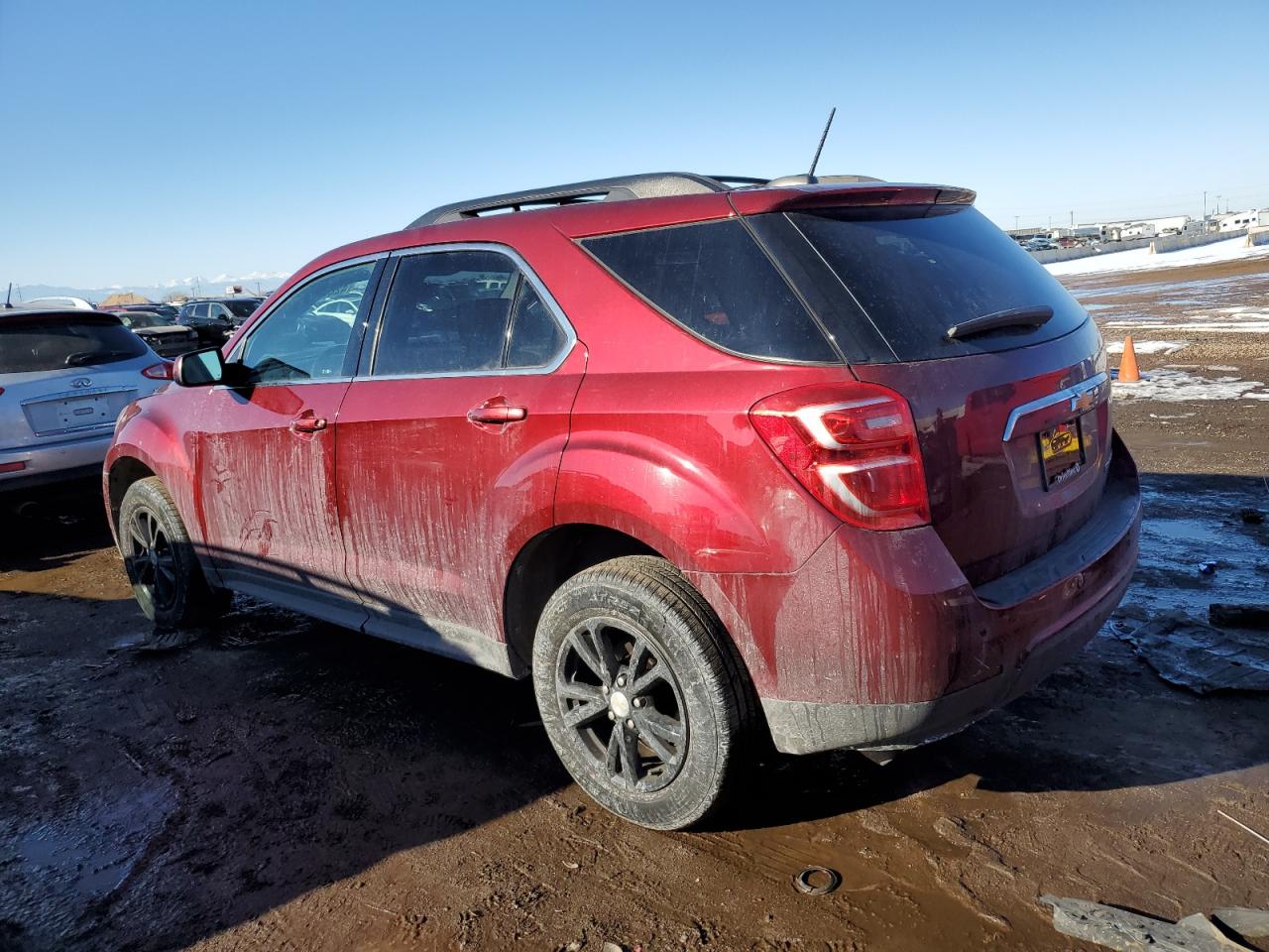 2016 Chevrolet Equinox VIN 2GNALCEK1G1175144 Copart auction photo, front end damage thumbnail 2