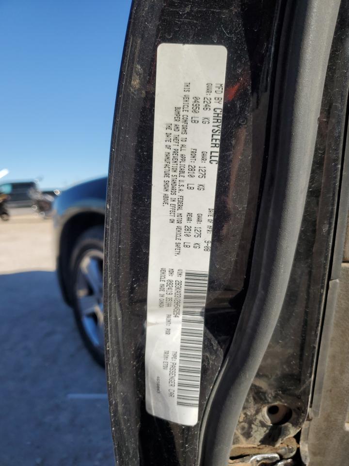 2009 Dodge Charger VIN 2B3KA33V29H545254 Copart auction photo, side damage thumbnail 14