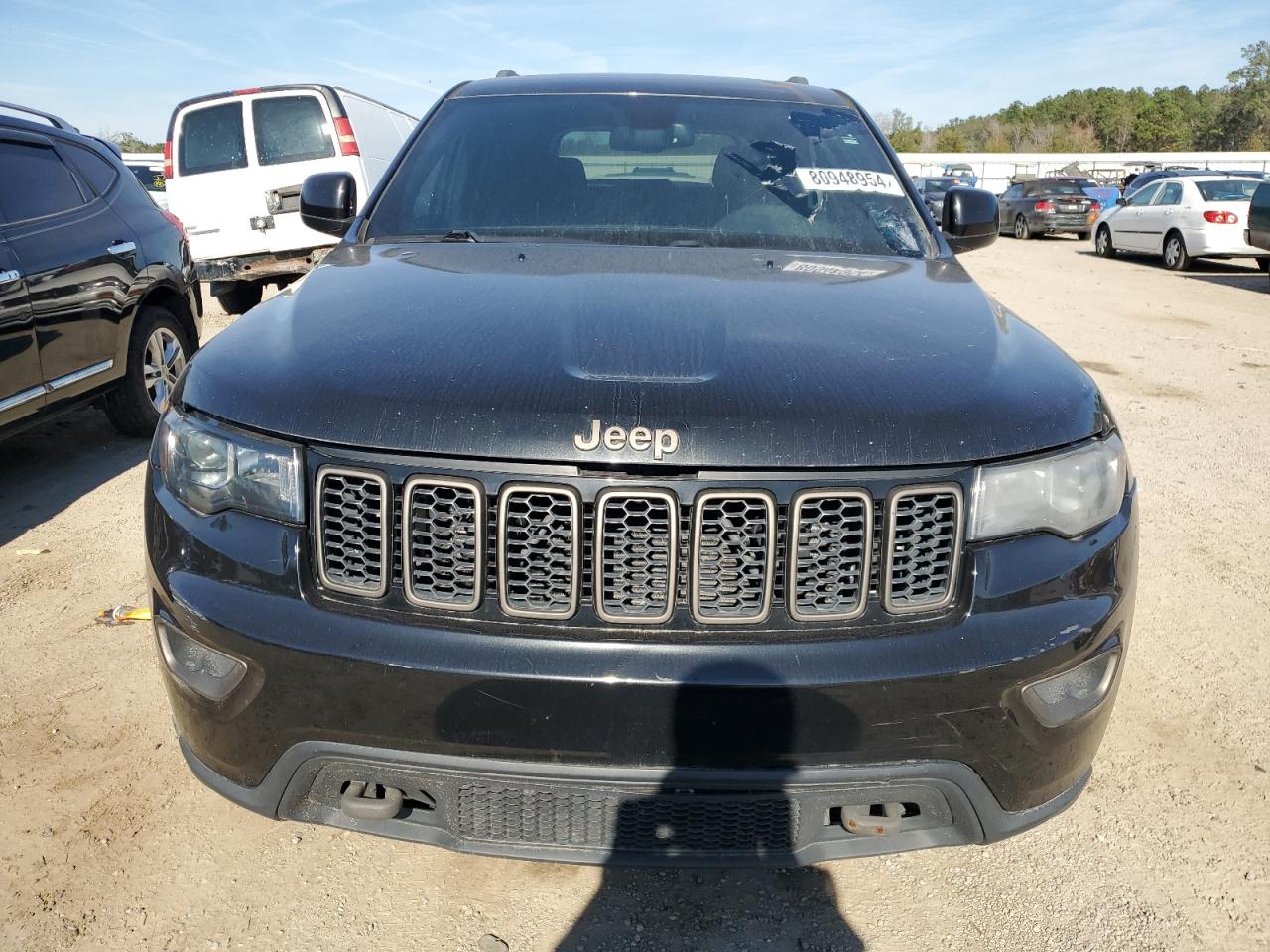 2016 Jeep Grand Cherokee VIN 1C4RJFAGXGC367435 Copart auction photo, all over / mechanical damage thumbnail 5