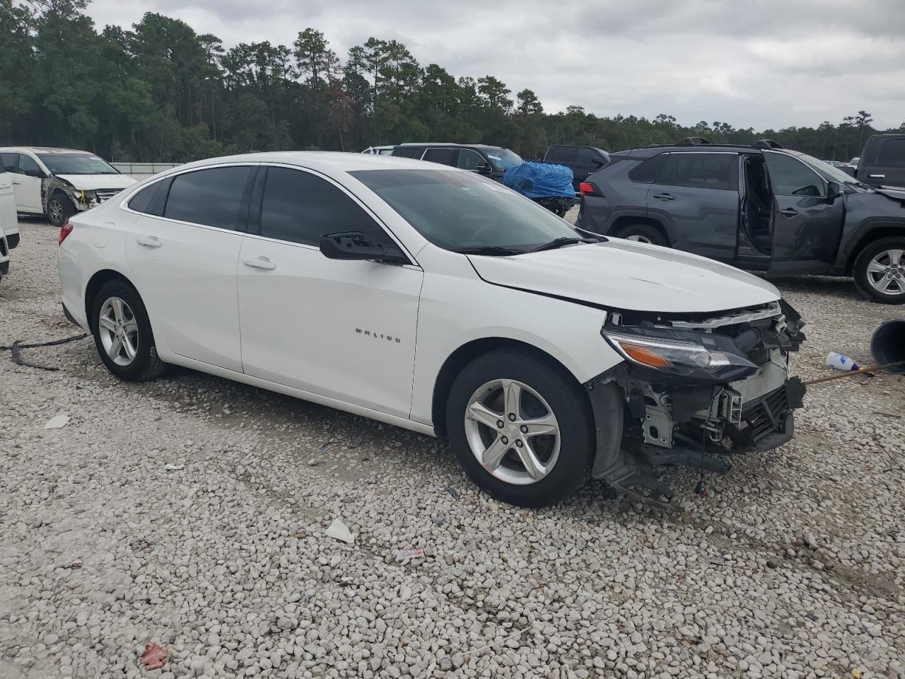 2019 Chevrolet Malibu VIN 1G1ZC5ST7KF200384 Copart auction photo, front end damage thumbnail 4