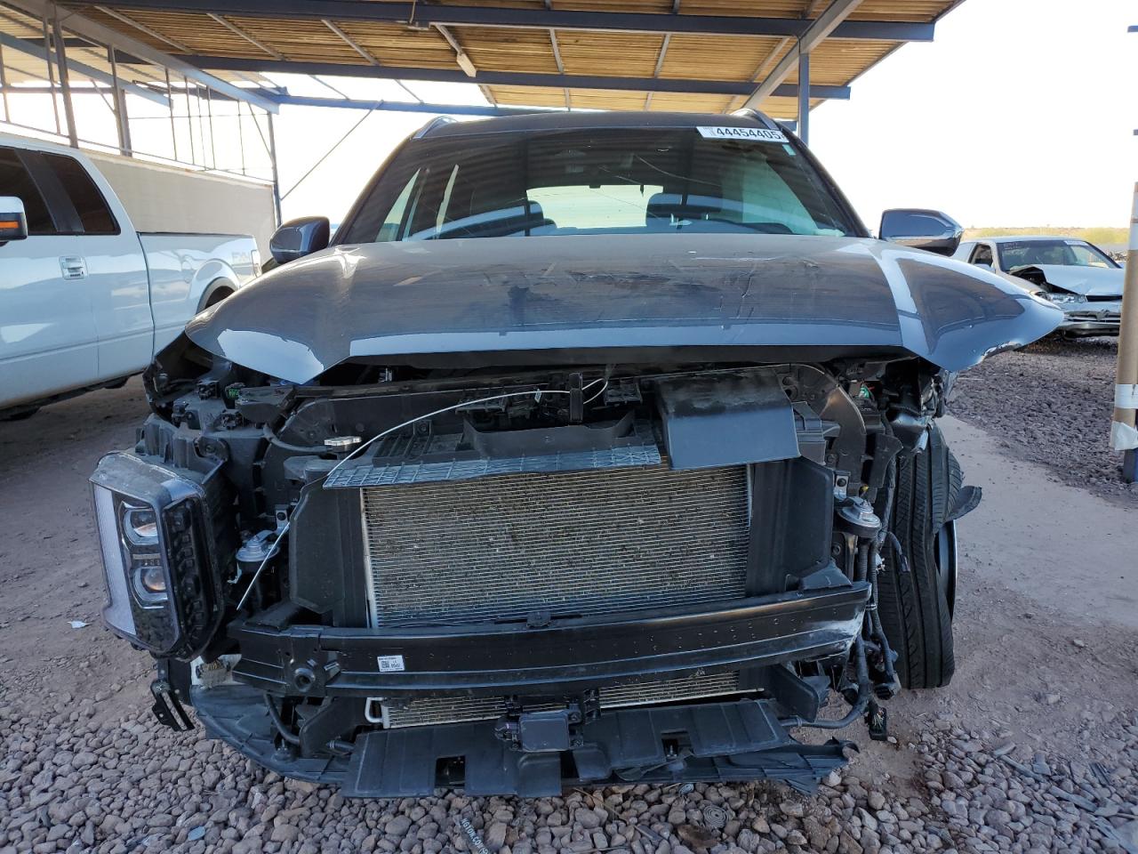 2023 Hyundai Palisade VIN KM8R7DGE3PU502057 Copart auction photo, front end / rear end damage thumbnail 5