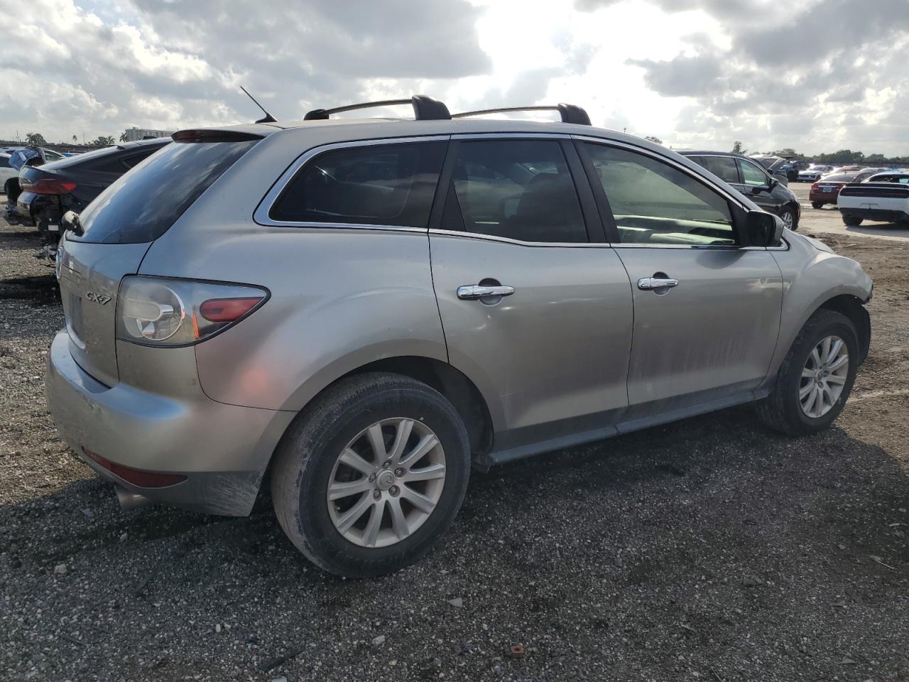 2010 Mazda CX-7 VIN JM3ER2W51A0336842 Copart auction photo, front end damage thumbnail 3