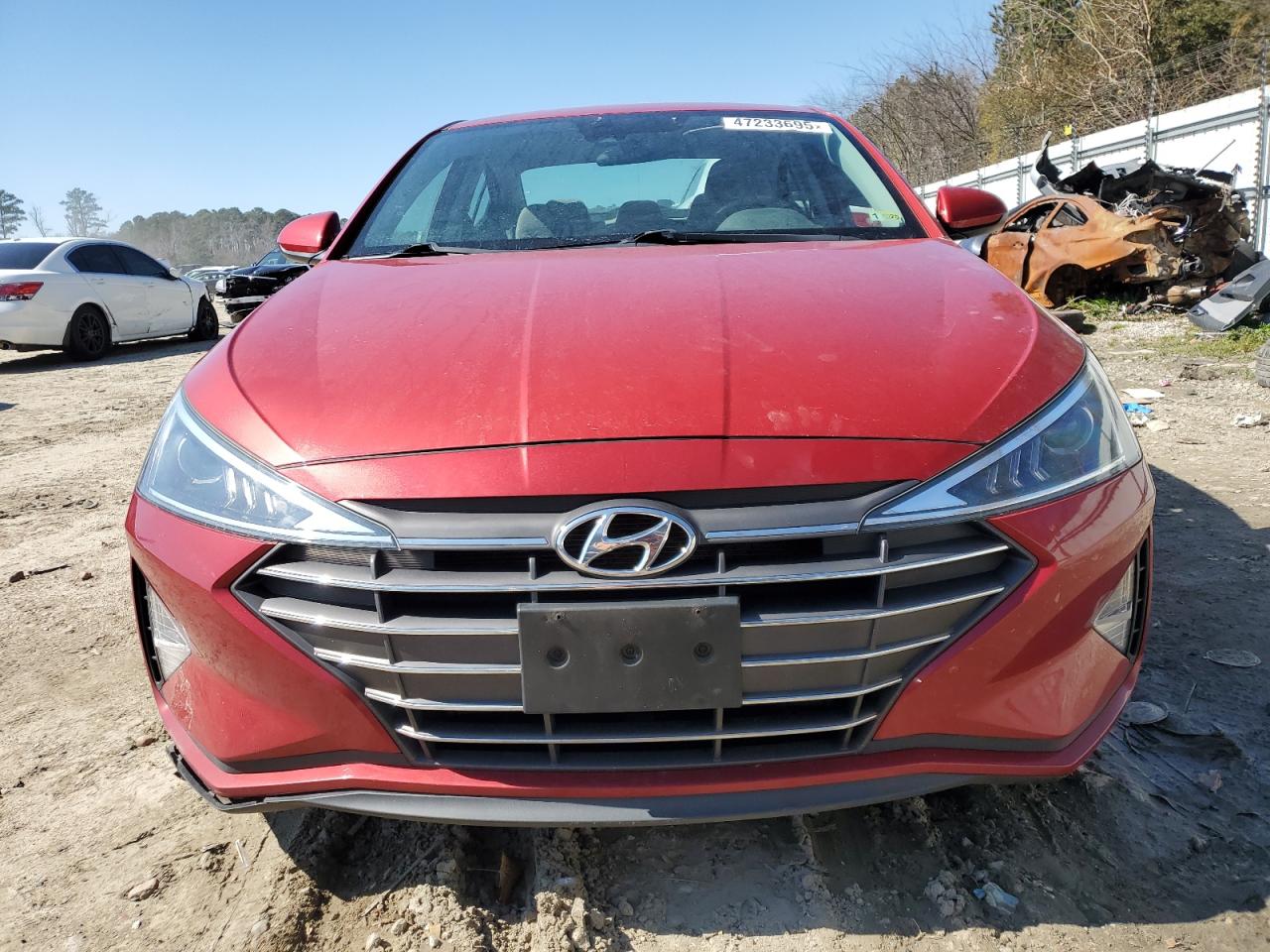 2020 Hyundai Elantra VIN 5NPD84LF3LH535221 Copart auction photo, vandalism / minor dent/scratches damage thumbnail 5