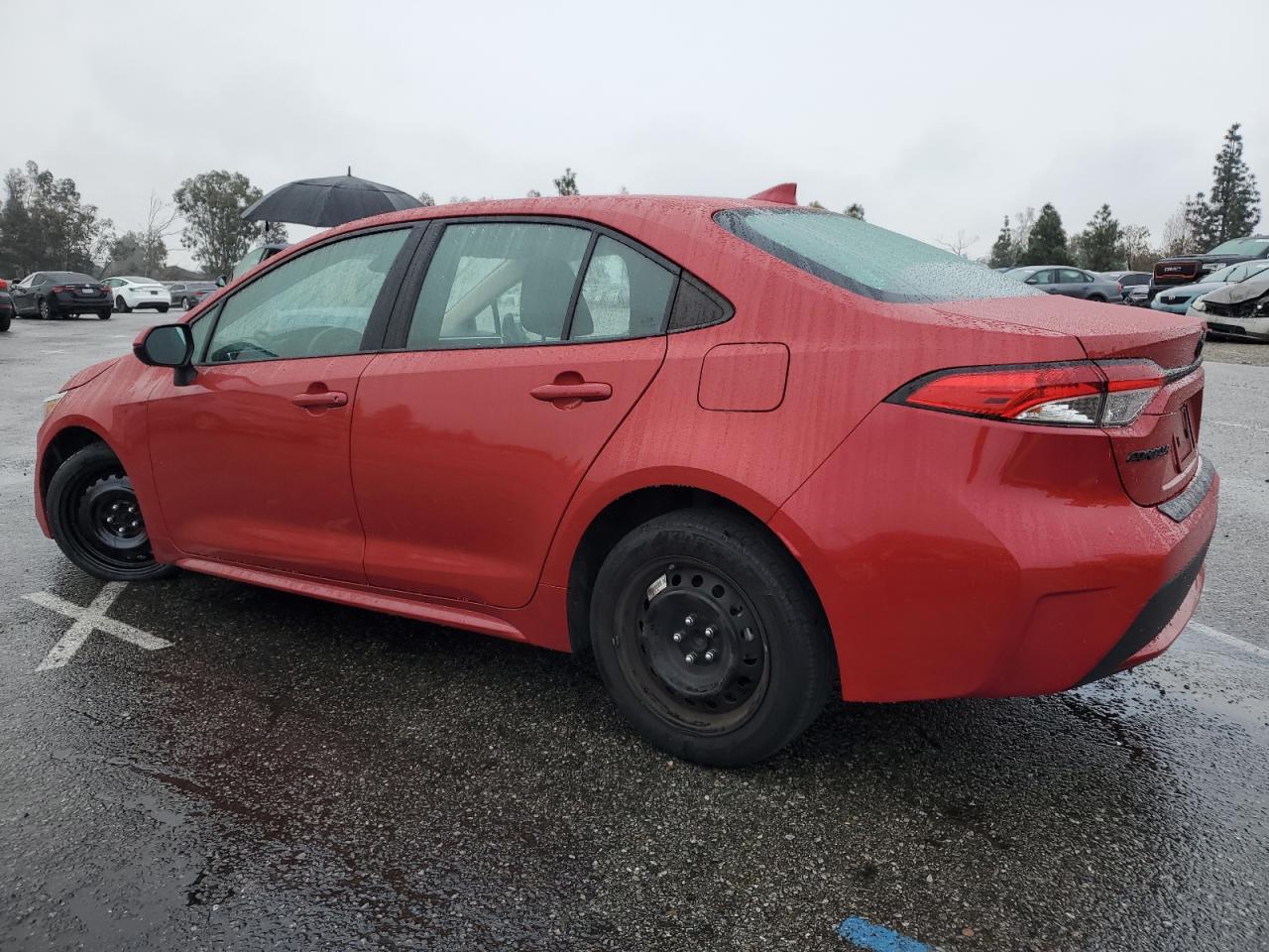 2021 Toyota Corolla VIN 5YFEPMAE3MP161487 Copart auction photo, front end / undercarriage damage thumbnail 2