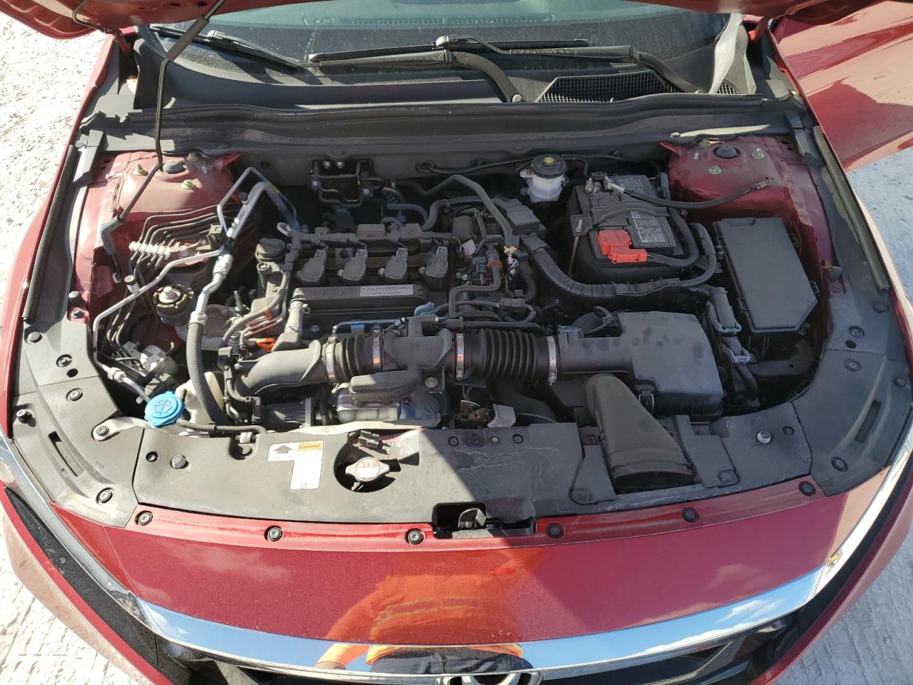 2020 Honda Accord VIN 1HGCV1F58LA109667 Copart auction photo, side / rear end damage thumbnail 11