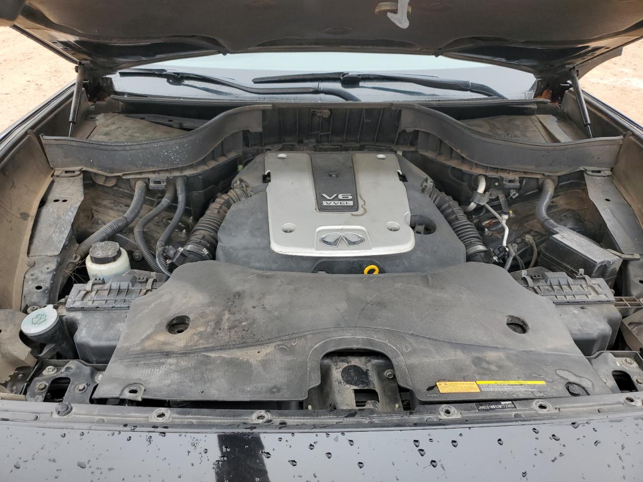 2013 Infiniti FX VIN JN8CS1MWXDM172969 Copart auction photo, front end / minor dent/scratches damage thumbnail 12