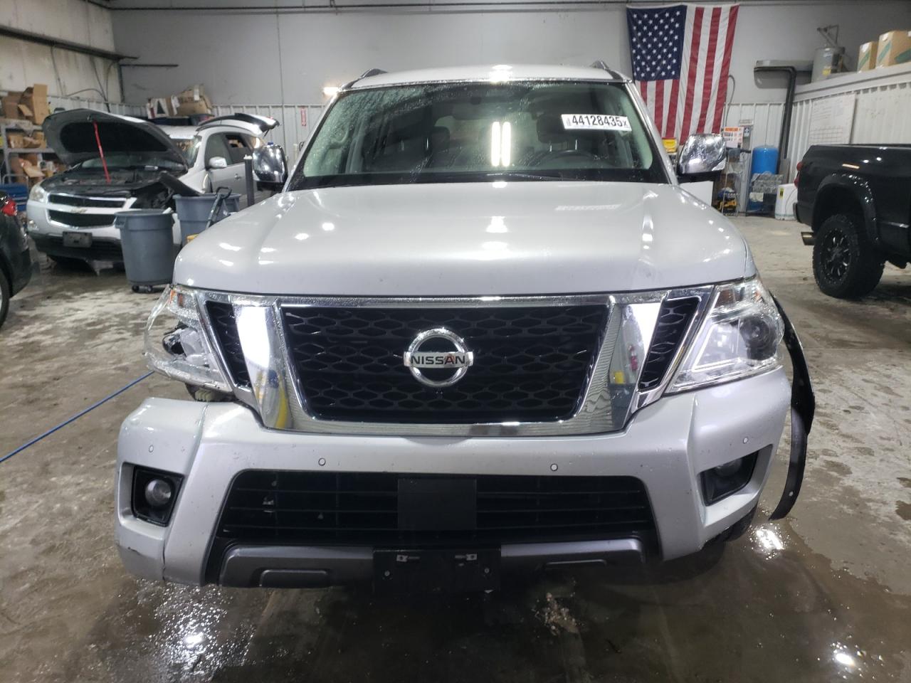 2019 Nissan Armada VIN JN8AY2NC8KX510476 Copart auction photo, front end / rear end damage thumbnail 5