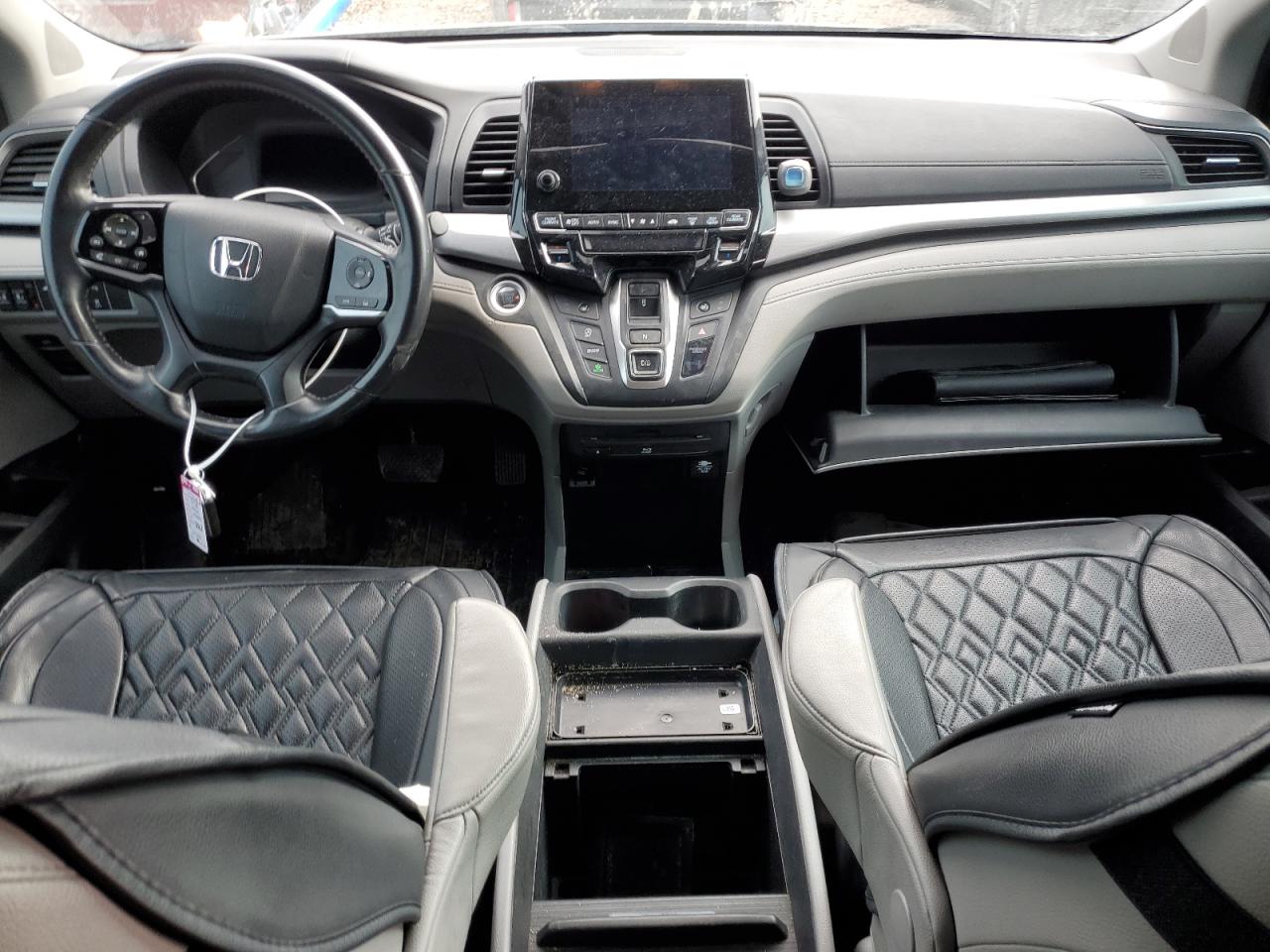 2018 Honda Odyssey VIN 5FNRL6H89JB017698 Copart auction photo, all over damage thumbnail 8