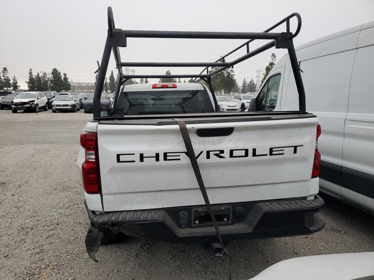 2020 Chevrolet Silverado VIN 3GCNWAEF2LG109437 Copart auction photo, rear end damage thumbnail 6