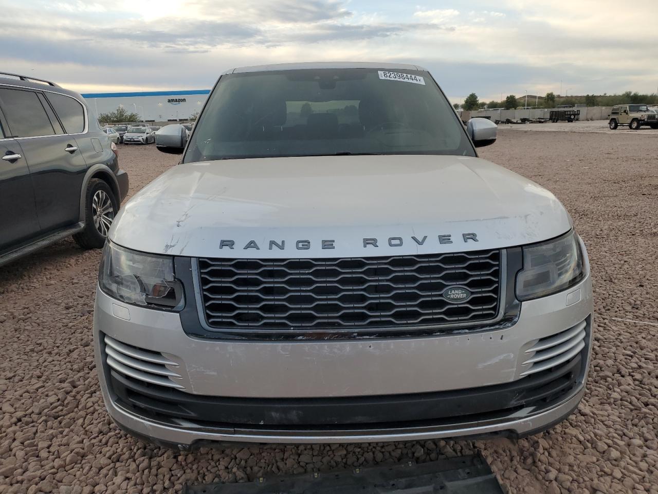 2018 Land Rover Range Rover VIN SALGR2RV0JA513767 Copart auction photo, front end damage thumbnail 5