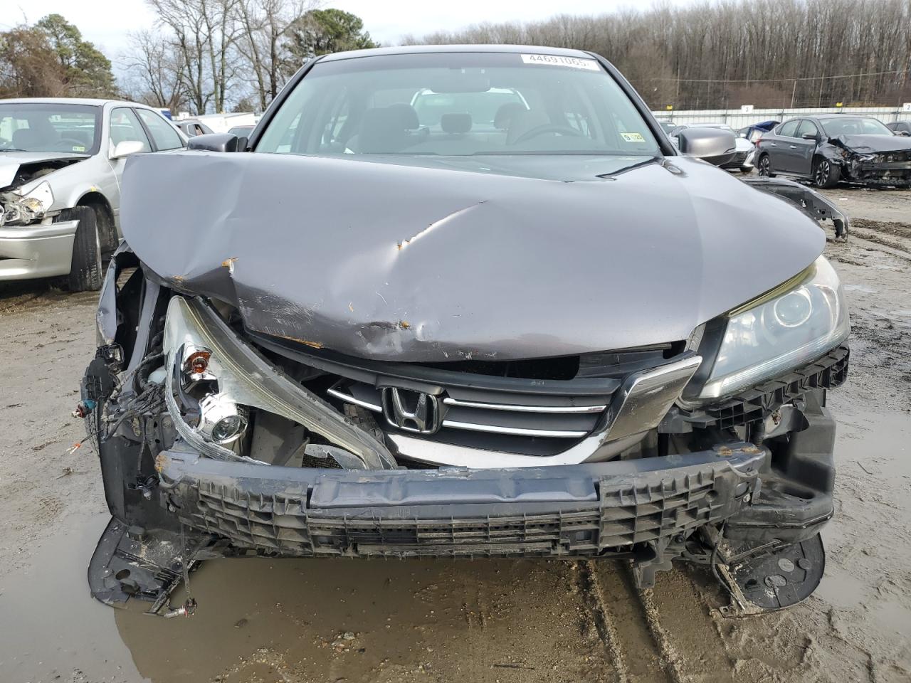 2013 Honda Accord VIN 1HGCR2F75DA133969 Copart auction photo, front end / minor dent/scratches damage thumbnail 5