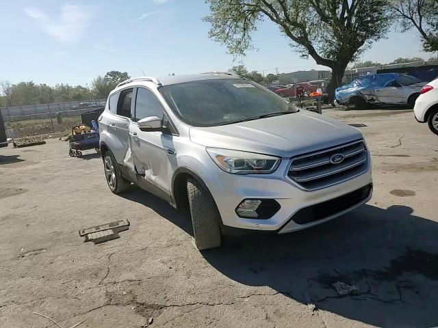 2017 Ford Escape VIN 1FMCU0J95HUA10067 Copart auction photo, side / front end damage thumbnail 12