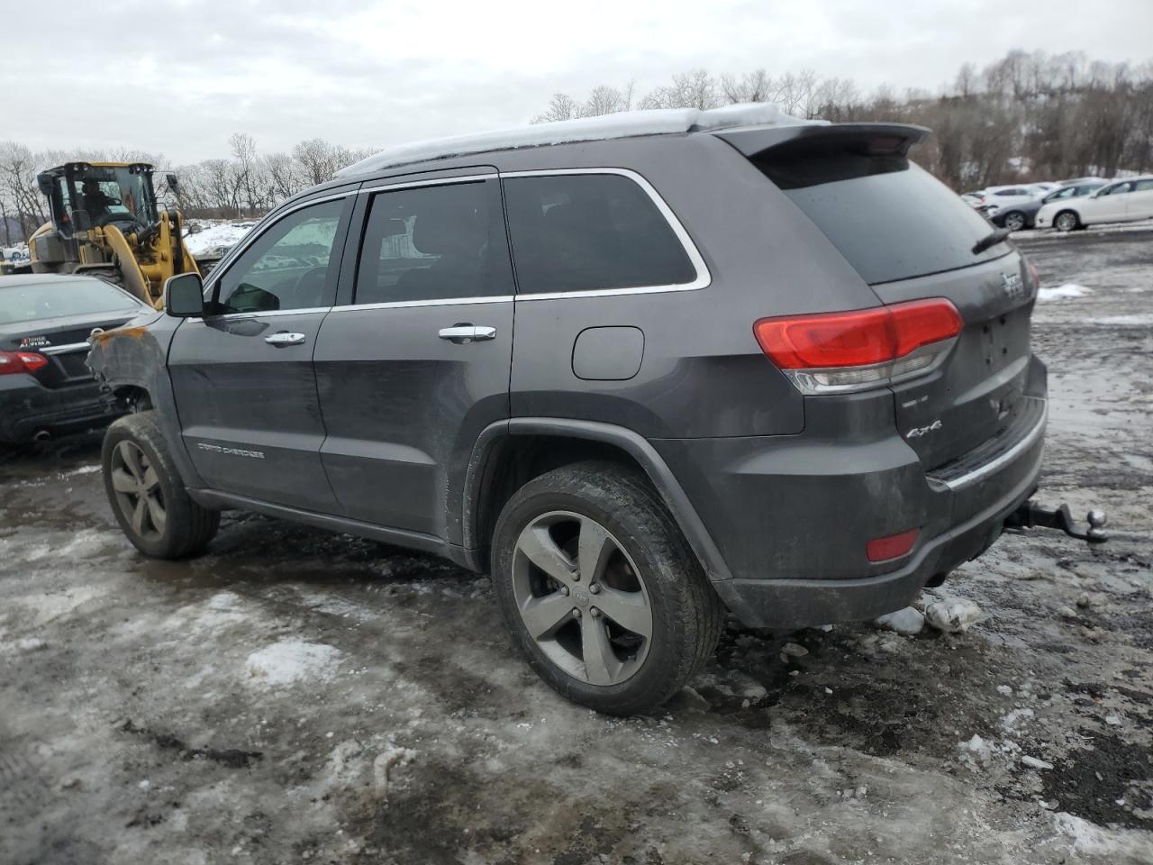 2014 Jeep Grand Cherokee VIN 1C4RJFCT8EC211739 Copart auction photo, front end damage thumbnail 2