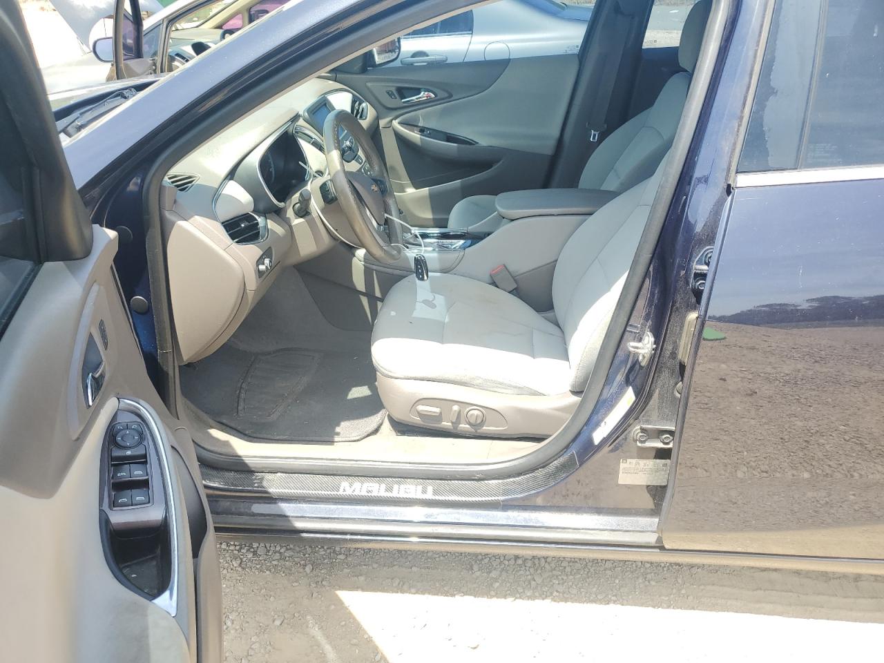 2017 Chevrolet Malibu VIN 1G1ZE5ST3HF246247 Copart auction photo, side / rear end damage thumbnail 7