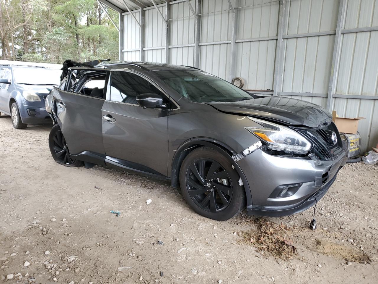 2018 Nissan Murano VIN 5N1AZ2MG5JN127825 Copart auction photo, rear end / front end damage thumbnail 4
