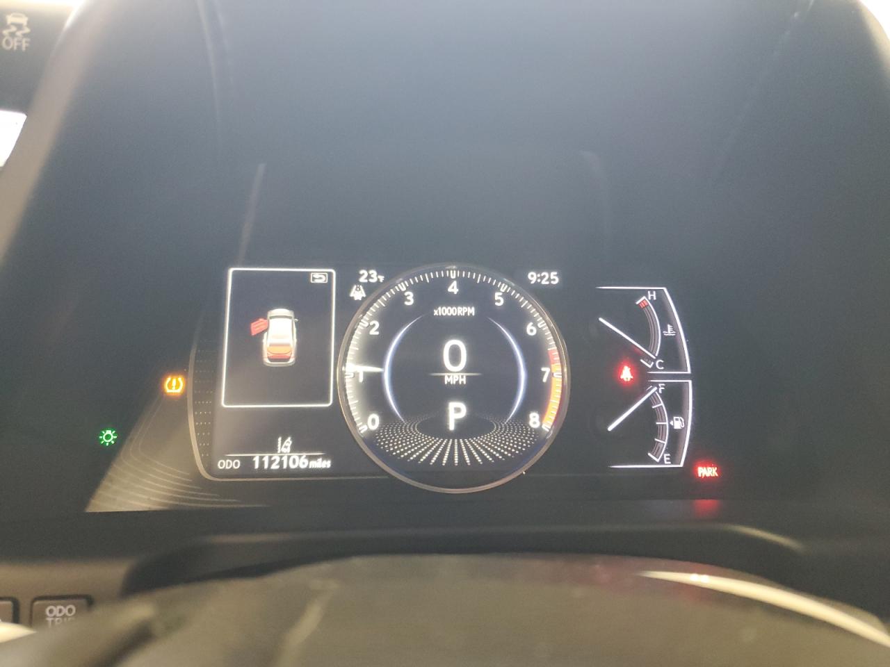 2019 Lexus ES VIN 58ABZ1B18KU021964 Copart auction photo, rear end / front end damage thumbnail 9